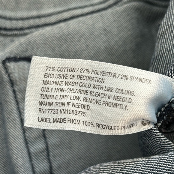 Ingrid and Isabel Maternity Blue Jean Jeggings size 16 - Picture 6 of 6